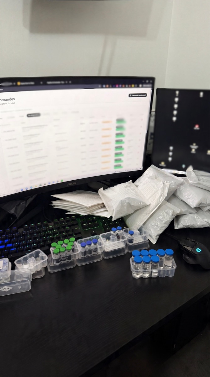 Préparation d'une commande dans l'atelier Spool