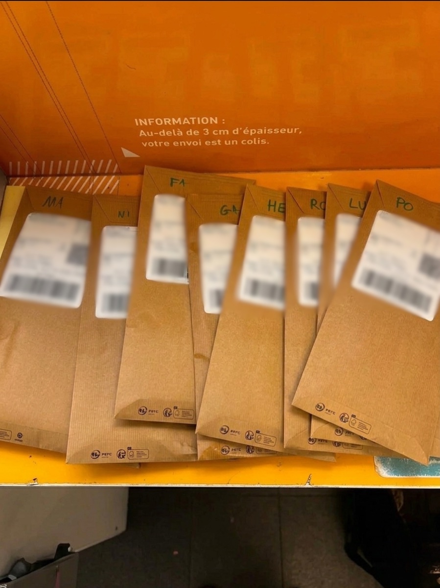 Préparation d'une commande dans l'atelier Spool
