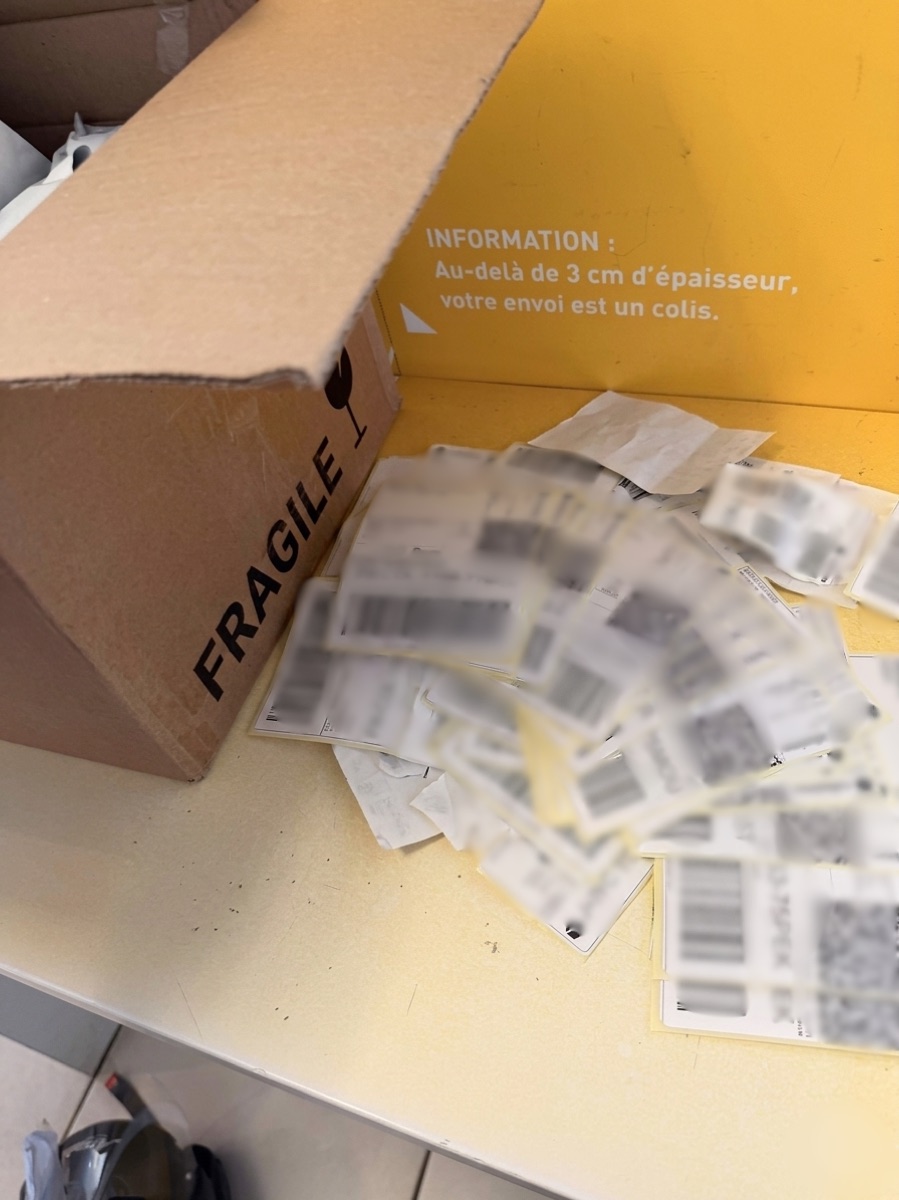 Préparation d'une commande dans l'atelier Spool